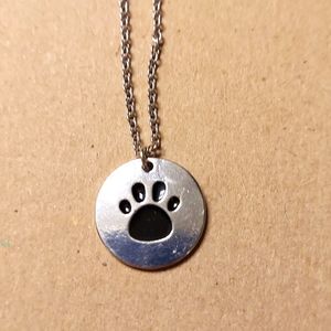 Justice Paw Necklace